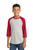 Heather Grey/ Red