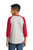 Heather Grey/ Red
