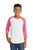 White/ Bright Pink