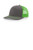 Charcoal/ Neon Green