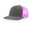 Charcoal/ Neon Pink
