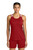Deep Red/ White