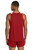 Deep Red/ White