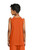 Deep Orange/ White