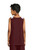 Maroon/ White