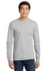 Gildan ®  - Ultra Cotton ®  100% US Cotton Long Sleeve T-Shirt with Pocket.  2410