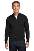 Brooks-Brothers-®--Washable-Merino-Birdseye-1/4-Zip-Sweater-BB18412-29