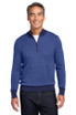 Brooks Brothers ®  Washable Merino Birdseye 1/4-Zip Sweater BB18412
