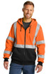 CornerStone ®  A107 Class 3 Heavy-Duty Fleece Full-Zip Hoodie CSF300