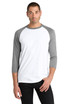 District--®--Perfect-Tri-®--3/4-Sleeve-Raglan.-DM136-37