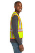 CornerStone  ®  ANSI 107 Class 2 Mesh Zippered Two-Tone Vest. CSV103