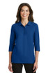 Port Authority ®  Women's Silk Touch™ 3/4-Sleeve Polo. L562