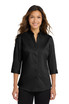 Port-Authority-®--Women's-3/4-Sleeve-SuperPro-™--Twill-Shirt.-L665-6
