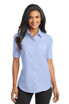 Port Authority ®  Women's Short Sleeve SuperPro ™  Oxford Shirt. L659