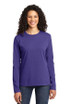 Port & Co ™  Women's Long Sleeve Core Cotton Tee. LPC54LS