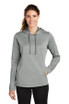 Sport-Tek  ®  Women's PosiCharge  ®  Sport-Wick  ®  Heather Fleece Hooded Pullover. LST264