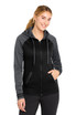 Sport-Tek-®--Women's-Sport-Wick-®--Varsity-Fleece-Full-Zip-Hooded-Jacket.-LST236-8
