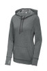 Sport-Tek  ®  Women's PosiCharge  ®  Tri-Blend Wicking Fleece Hooded Pullover. LST296