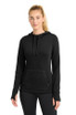 Sport-Tek  ®  Women's PosiCharge  ®  Tri-Blend Wicking Fleece Hooded Pullover. LST296