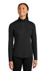 Tek--®--Women's-PosiCharge--®--Tri-Blend-Wicking-1/4-Zip-Pullover.-LST407-1