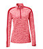 Tek-®--Women's-PosiCharge-®--Electric-Heather-Colorblock-1/4-Zip-Pullover.-LST397-6