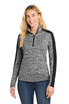 Sport-Tek-®--Women's-PosiCharge-®--Electric-Heather-Colorblock-1/4-Zip-Pullover.-LST397-7
