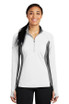 Sport-Tek ®  Women's Sport-Wick ®  Stretch Contrast 1/4-Zip Pullover. LST854
