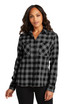 Port-Authority-®--Women's-Plaid-Flannel-Shirt-LW669-1