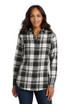 Port Authority ®  Women's Plaid Flannel Tunic . LW668