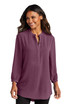Port-Authority-®--Women's-3/4-Sleeve-Textured-Crepe-Tunic-LW713-11