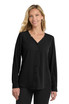 Port-Authority-®--Women's-Long-Sleeve-Button-Front-Blouse.-LW700-9