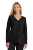 Port Authority ®  Women's Long Sleeve Button-Front Blouse. LW700