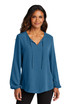 Port-Authority-®--Women's-Textured-Crepe-Blouse-LW714-21