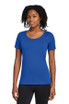 Nike Women's Dri-FIT Cotton/Poly Scoop Neck Tee. NKBQ5234