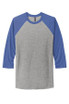 Next Level Apparel ®    Adult Tri-Blend 3/4-Sleeve Raglan Tee. NL6051