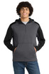 Sport-Tek-®---Tech-Fleece-Colorblock-1/4-Zip-Hooded-Sweatshirt.-ST249-6