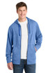 Sport-Tek  ®  PosiCharge  ®  Tri-Blend Wicking Fleece Full-Zip Hooded Jacket ST293