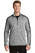 Tek-®--PosiCharge-®--Electric-Heather-Colorblock-1/4-Zip-Pullover.-ST397-1