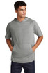 Sport-Tek  ®  PosiCharge  ®  Tri-Blend Wicking Short Sleeve Hoodie. ST404