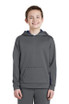 Sport-Tek ®  Youth Sport-Wick ®  Fleece Colorblock Hooded Pullover.  YST235