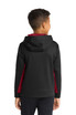 Sport-Tek-®--Youth-Sport-Wick-®--CamoHex-Fleece-Colorblock-Hooded-Pullover.--YST239-15