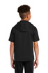 Sport-Tek--®--Youth-Sport-Wick--®--Fleece-Short-Sleeve-Hooded-Pullover.-YST251-2