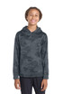 Sport-Tek-®--Youth-Sport-Wick-®--CamoHex-Fleece-Hooded-Pullover.--YST240-34