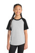 Sport-Tek ®  Youth Short Sleeve Colorblock Raglan Jersey. YT201