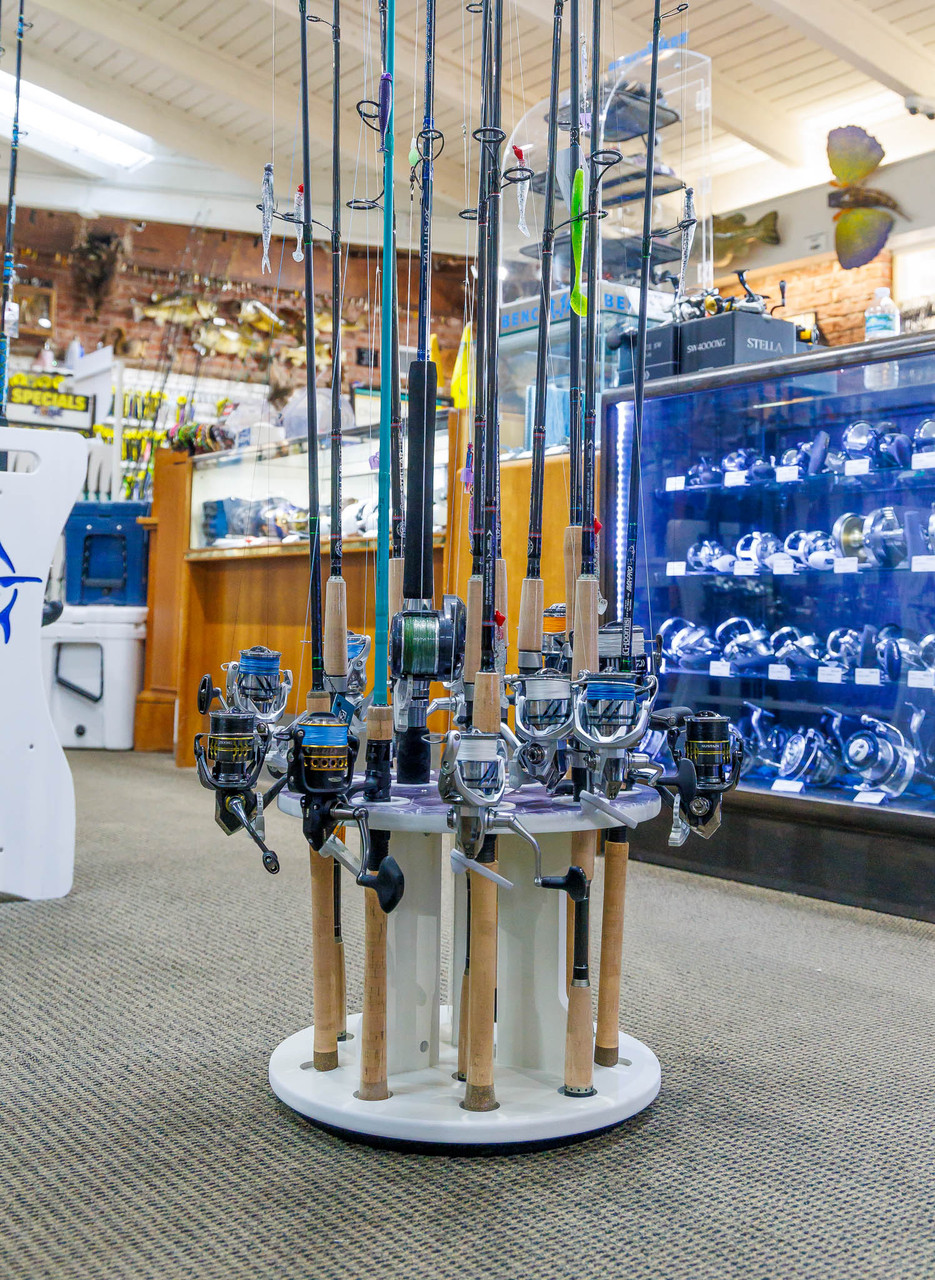 Reel Salty 12 Rod Rack - Round