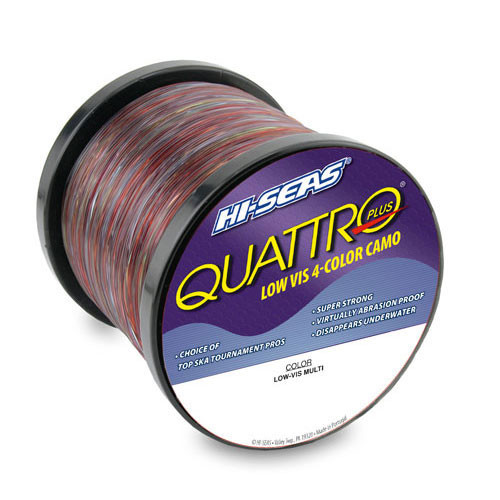 Hi-Seas Quattro Plus 1/4lb Spools - Camo