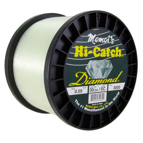 Momoi's Hi-Catch Diamond 3000 Yard Spools - Clear Diamond