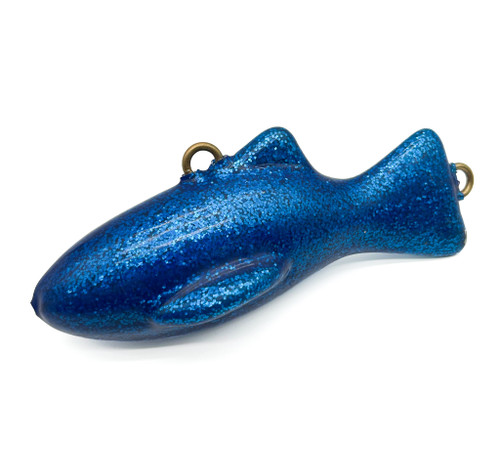 Rubber Coated Fish Weight - Blue
