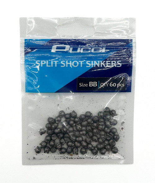 Pucci Split Shot Sinkers - BB (60pk)