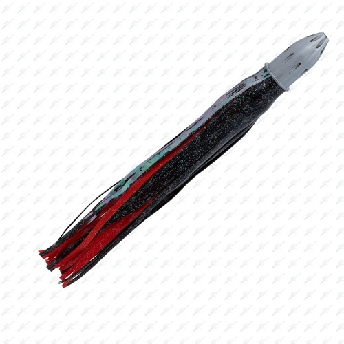 Mr. Big Wahoo Lure - 16 oz Black Foil/Red